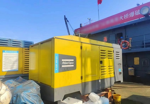 阿特拉斯移动机x-air 960-23澎湃动力，再战水上高速筑基工程